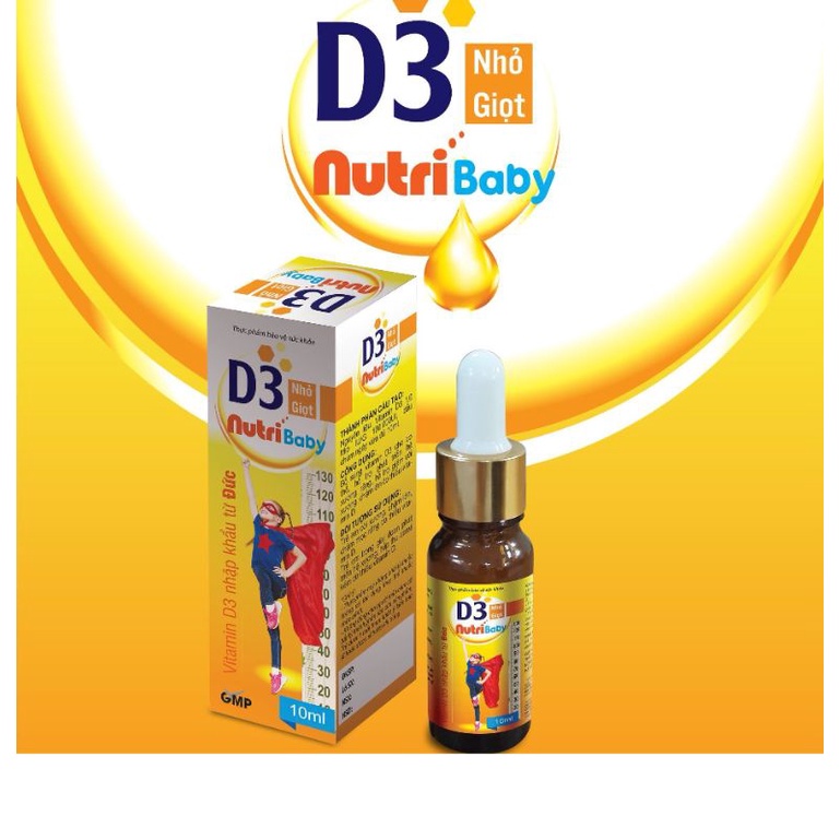 Vitamin D3 ⚡ CAM KẾT CHÍNH HÃNG ⚡ Bổ sung vitamin D3 cho cơ thể, hỗ trợ phát triển hệ xương, răng