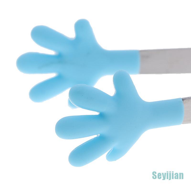 Kẹp Gắp Đá / Salad / Thực Phẩm Bằng Thép Không Gỉ Silicone Tiện Lợi Dành Cho Nhà Bếp