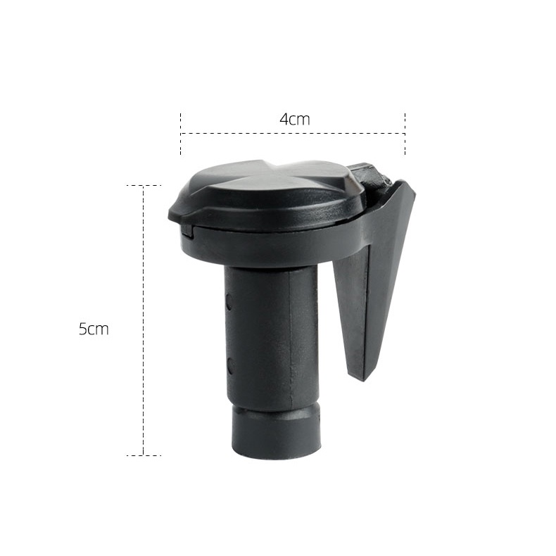 Gương chiếu hậu xe đạp leo núi xoay được 360 độ gấp lại được mặt lồi gắn tay lái mini