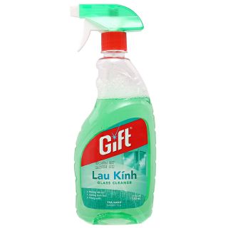 Nước lau kính Gift sáng bóng không để lại vệt sọc (580ml)