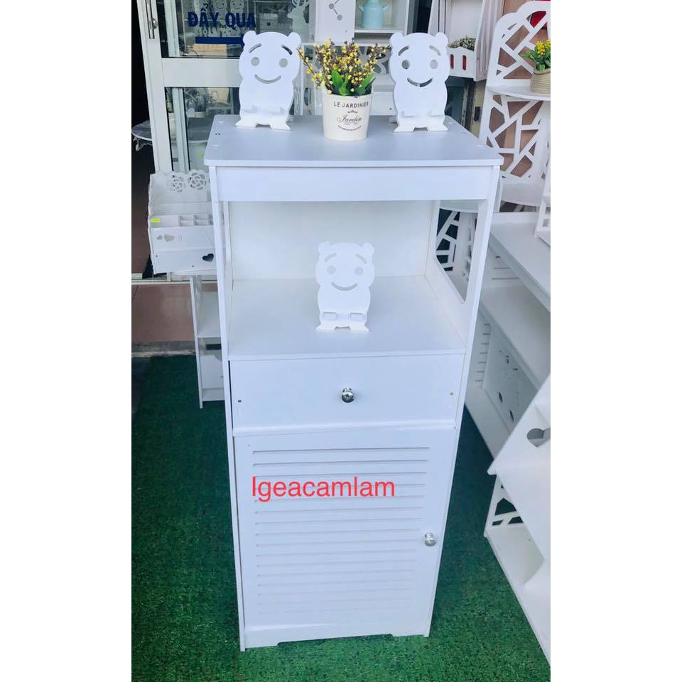 [SALE SIÊU XINH] Tủ Nhà Tắm hiện đại Ngăn Kéo Loại Cao chống Nước- IG355 | BigBuy360 - bigbuy360.vn