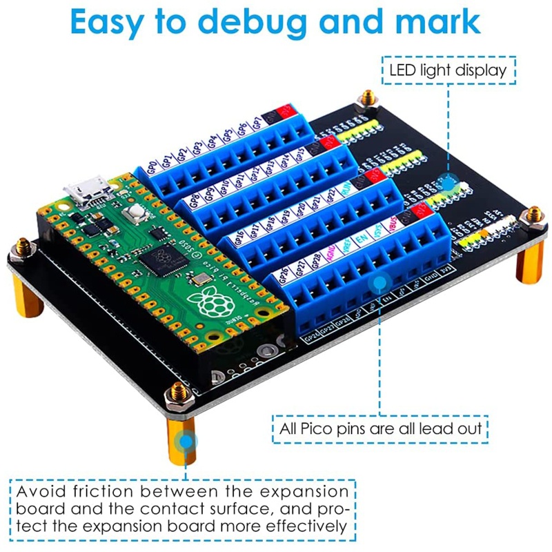 Bảng Mạch Breakout Dành Cho Raspberry Pi Pico