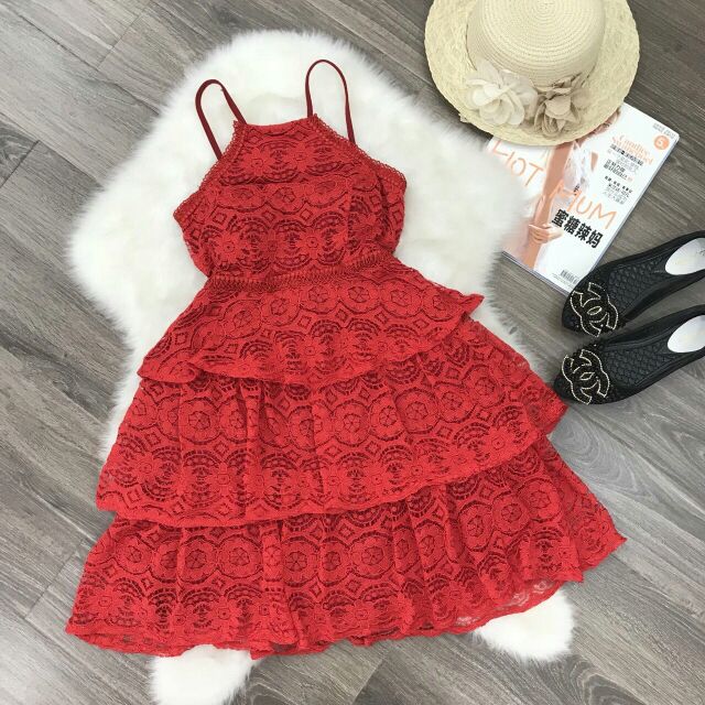 Đầm ren yếm tầng 3m.