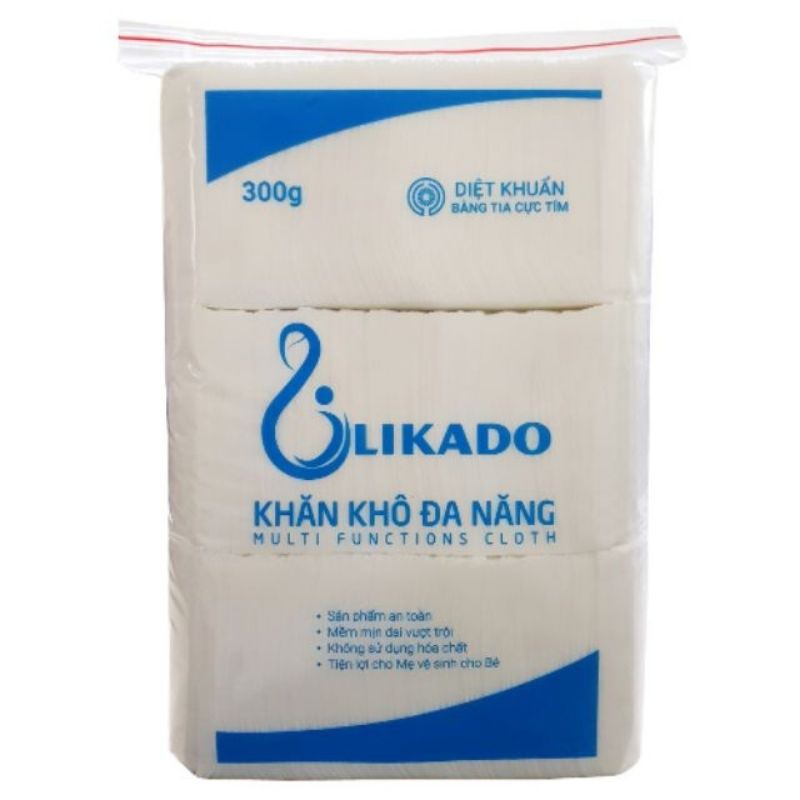 khăn vải khô đa năng Likado 300g/ 400g