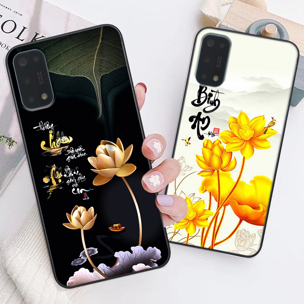 Ốp lưng Realme 7 PRO in hình chữ tài chữ lộc, Cha Mẹ, bình an SIÊU ĐẸP