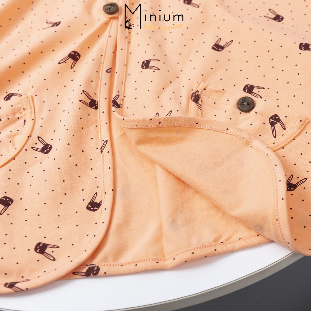 Áo choàng chống nắng cho trẻ em Minium, áo cánh dơi bé trai, gái chất cotton-ThoCam