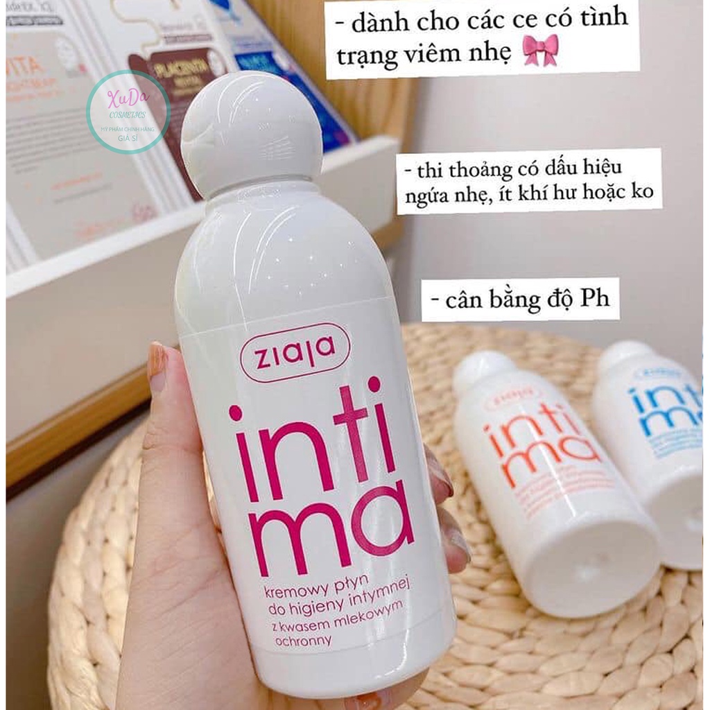 Dung Dịch Vệ Sinh Intima Dung Dịch Vệ Sinh Phụ Nữ Intima Ziaja Balan 200ml. Cam Kết Chính Hãng