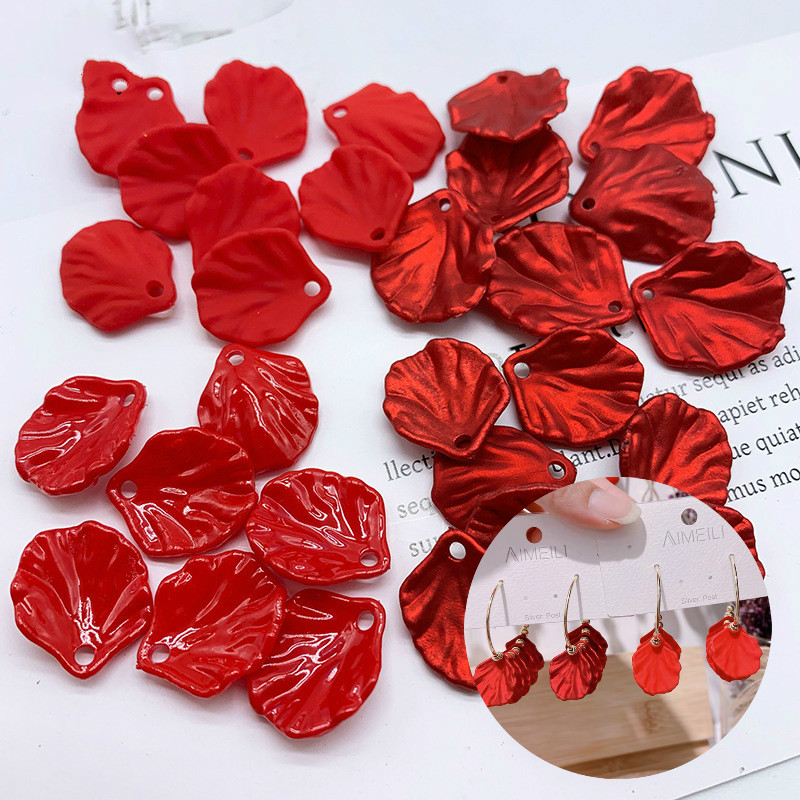 Phụ Kiện Làm Tóc Hình Cánh Hoa Bằng Acrylic