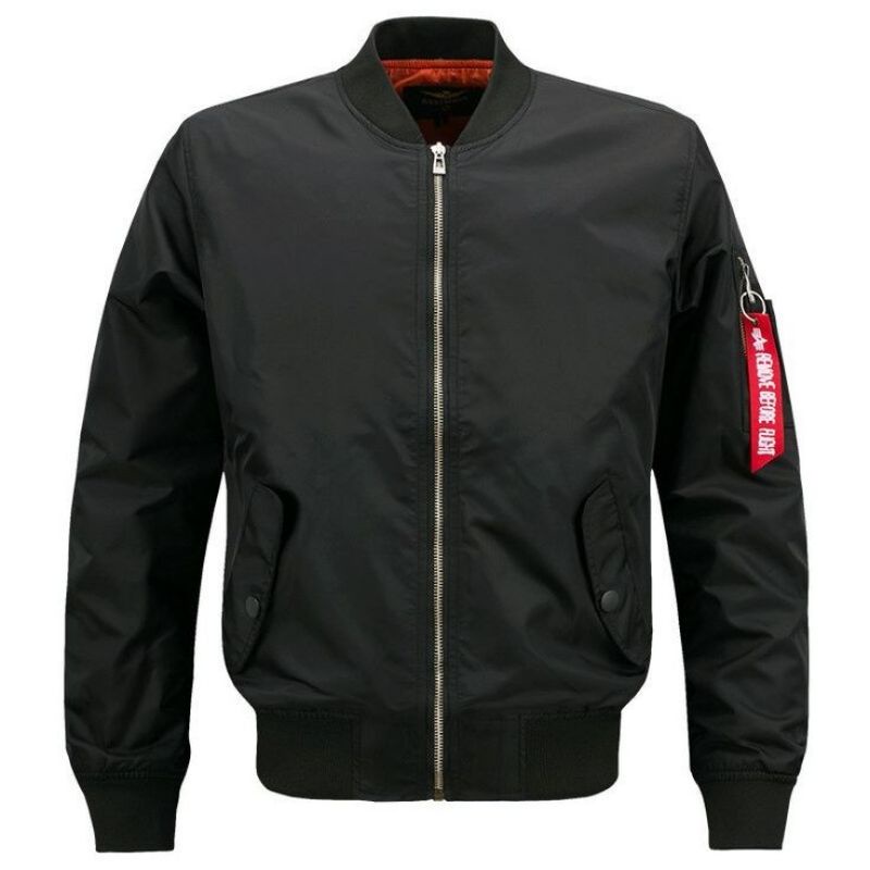 Áo Khoác Bomber Màu Trơn Cho Nam size XXL,3XL