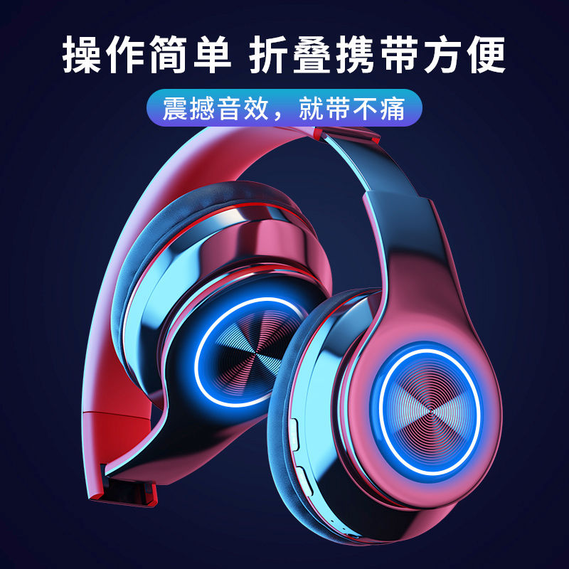 Tai Nghe Bluetooth Không Dây Phát Sáng Phong Cách Thể Thao | BigBuy360 - bigbuy360.vn