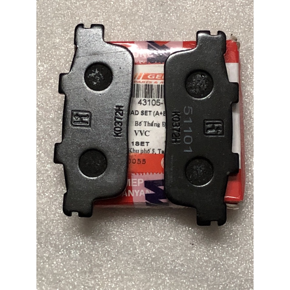 Bố dĩa sau/Bố thắng đĩa sau xe Shark 170