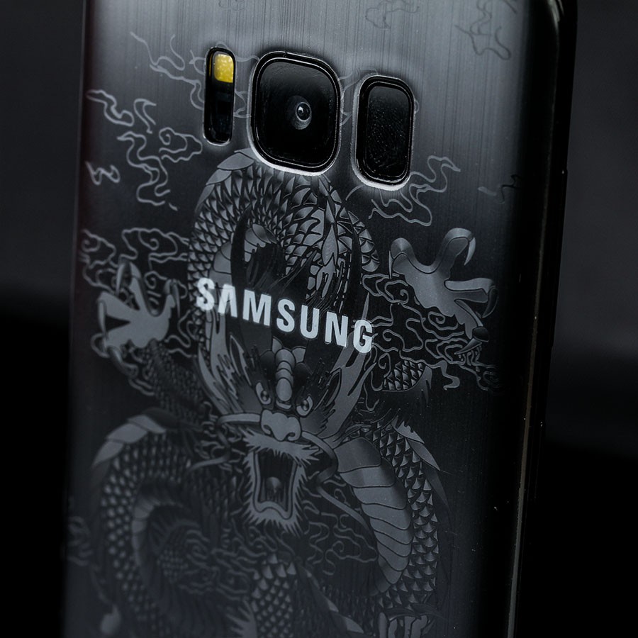 Miếng dán mặt lưng vân rồng, kim cương Samsung Galaxy S7 Edge