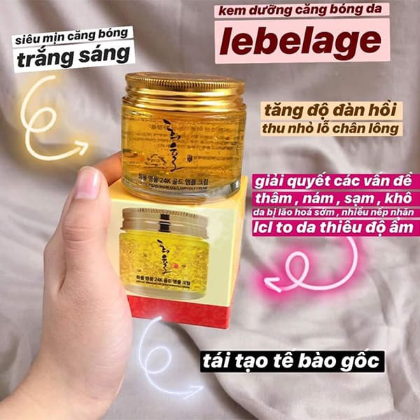 Kem Lebelage HeeYul 70ml Có Vỏ + Không Vỏ