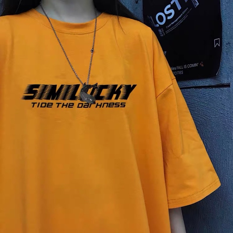 Áo thun tay lỡ nam nữ , áo phông unisex chất cotton in chữ KY