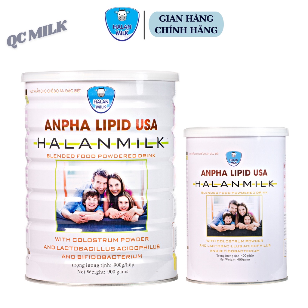 Sữa non Anpha Lipid USA 900g Giúp tăng sức đề kháng, phục hồi nhanh sức khỏe