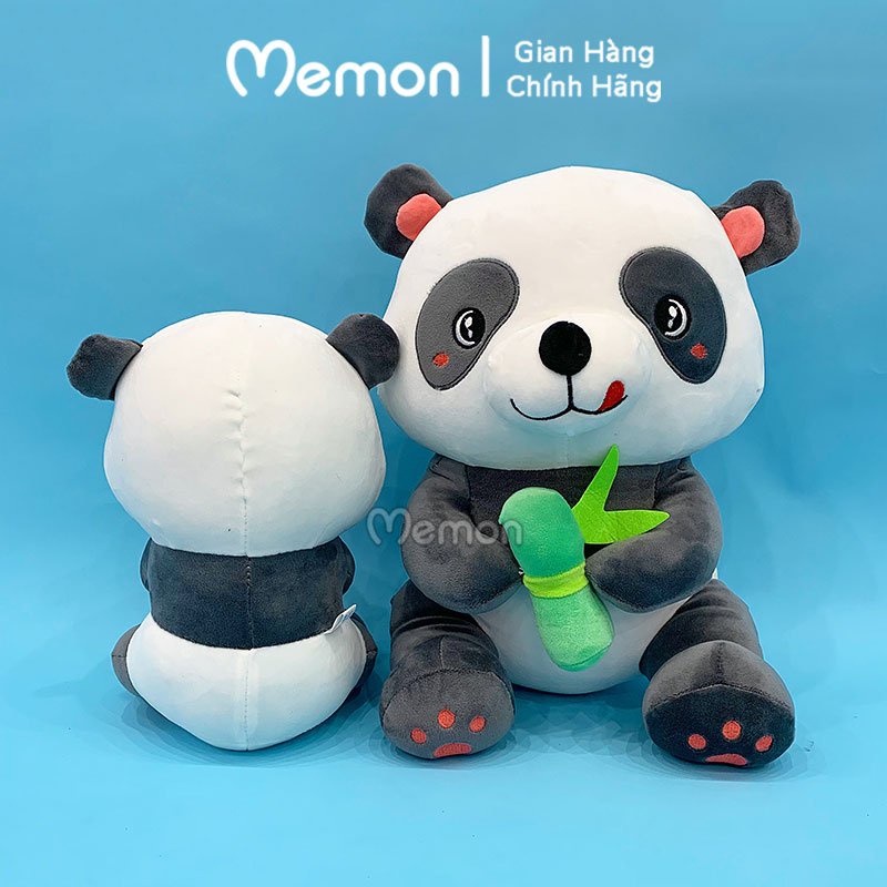 [Mã LIFEMALL2505 giảm 10% đơn 250K] Gấu Bông Hình Gấu Trúc Ngồi Dễ Thương Cao Cấp Memon