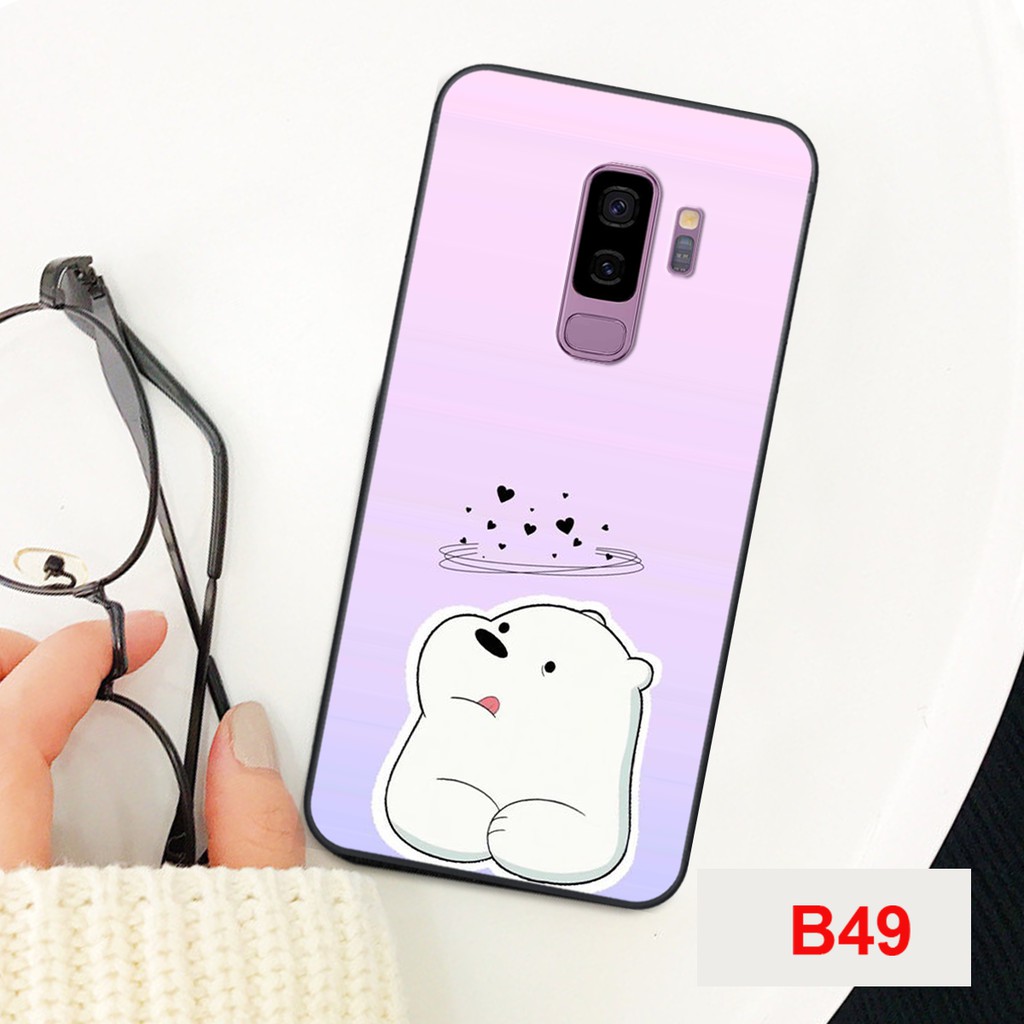 ỐP LƯNG SAMSUNG S9/S9 PLUS IN HÌNH GẤU BEER CỰC HOT 2021