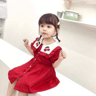 Váy cherry đỏ QCCC