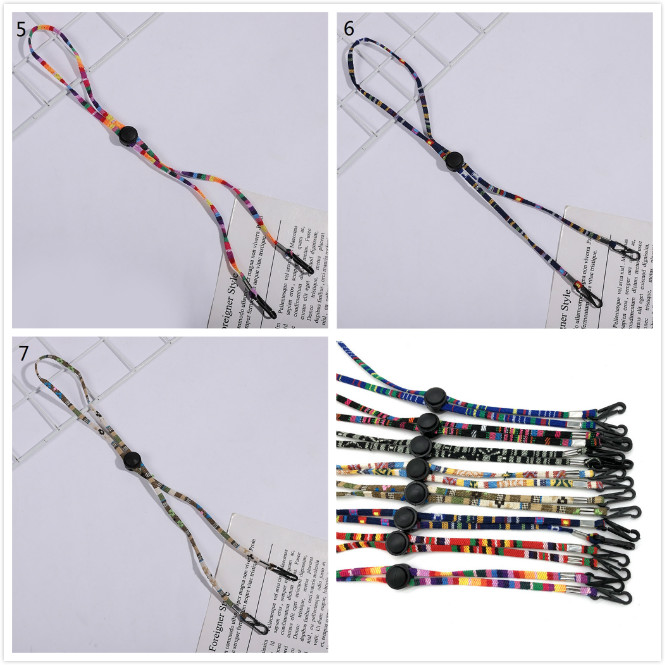 Dây Đeo Khẩu Trang Có Thể Điều Chỉnh Chống Gió Và Chống Mất Phong Cách Bohemian
