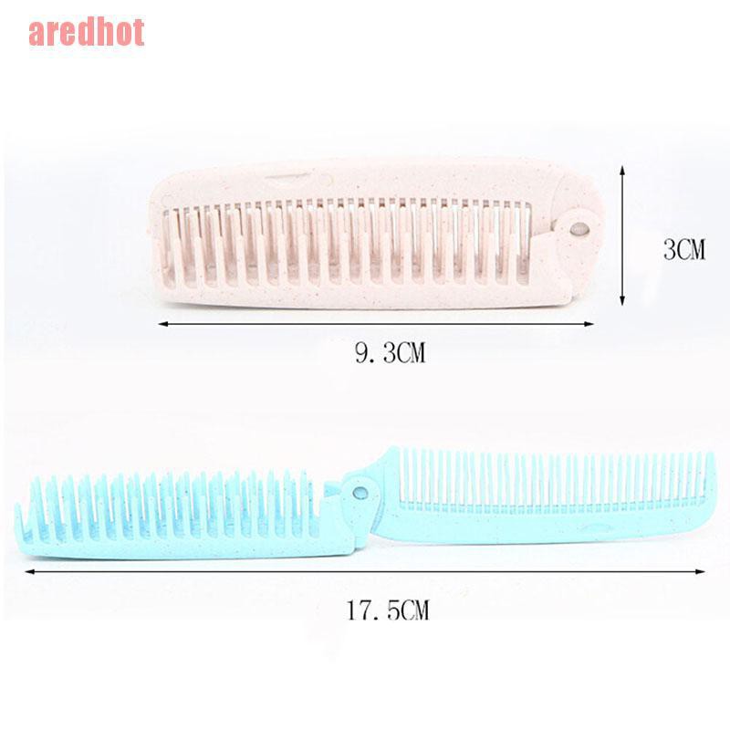Lược Chải Tóc Chống Tĩnh Điện Chất Lượng Cao Có Thể Gấp Gọn Tiện Lợi