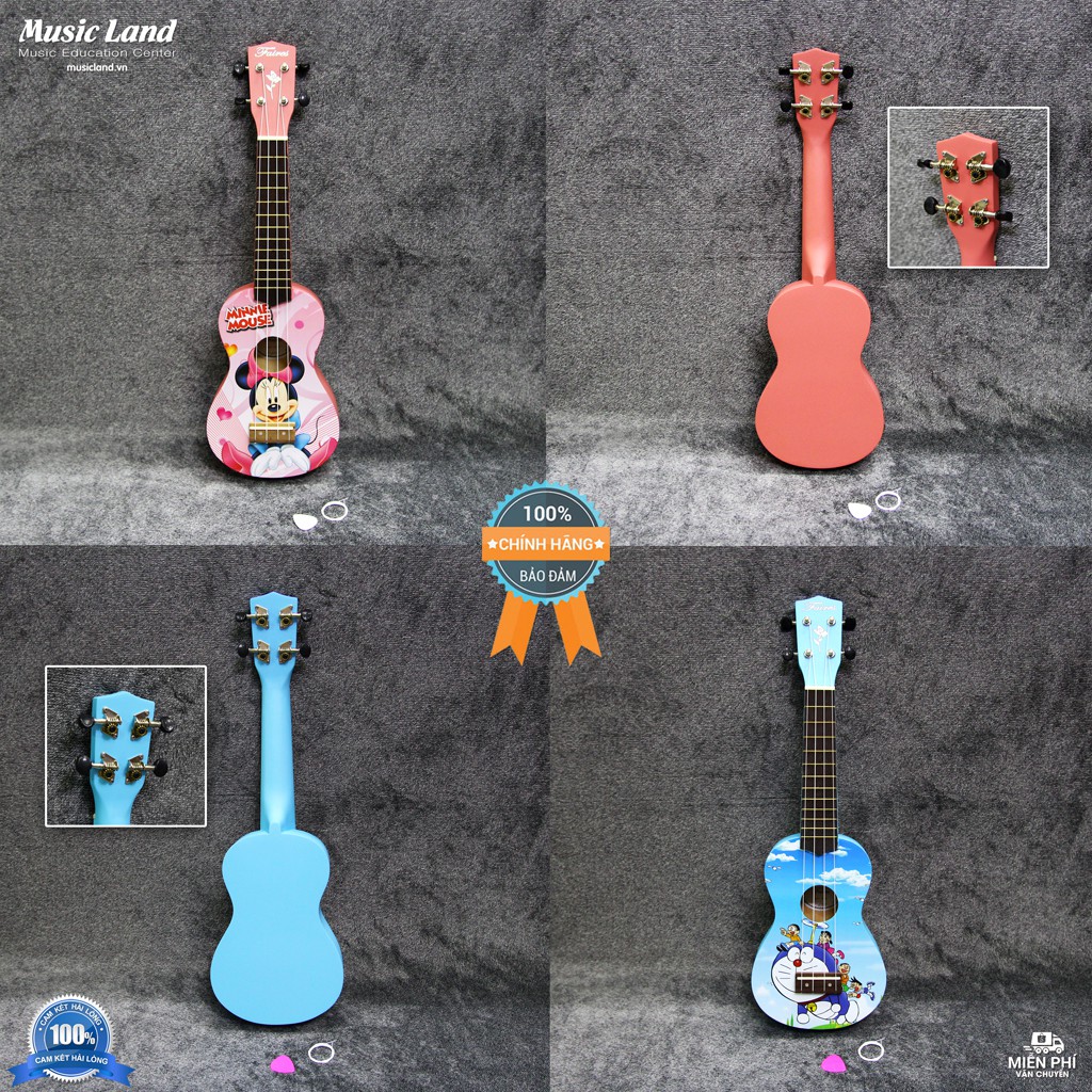 Đàn Ukulele Soprano - Gỗ Basswood