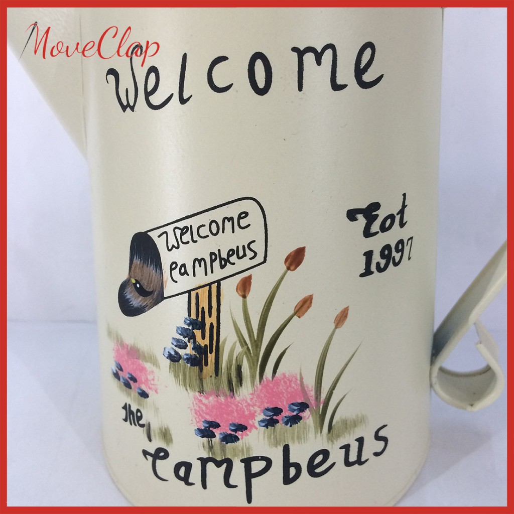 Lọ Hoa Kim Loại Phong Cách Vintage