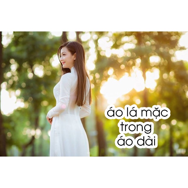 💟Áo Lót Nữ mặc trong blazer-sơ mi 💟Áo Lót Lá-Áo 2 Dây Dành Cho Học Sinh MŨM MĨM SIÊU MÁT Từ 50Kg -100kg