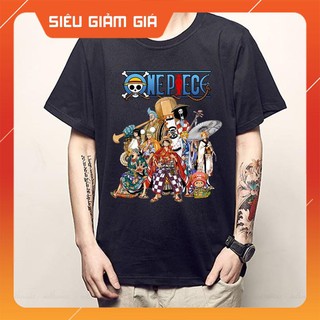 [GIẢM GIÁ] Áo thun in hình team One Piece - Áo ANime Manga đẹp giá rẻ