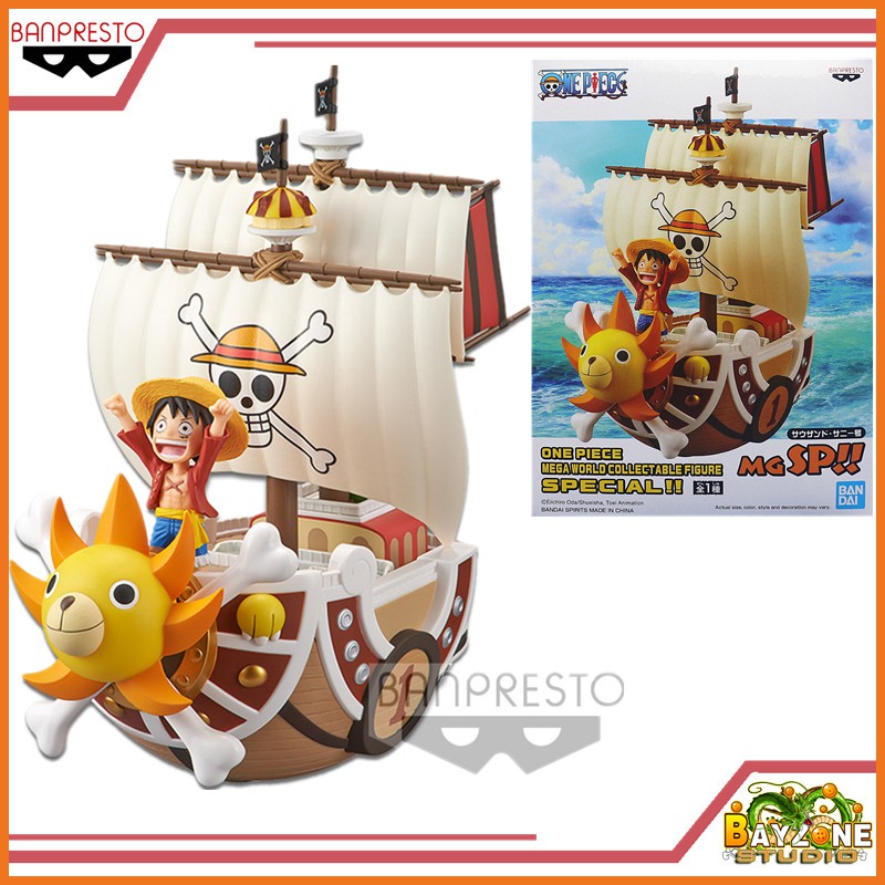 Mô hình tàu sunny của băng hải tặc mũ rơm hàng chính hãng