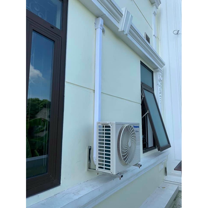 ỐNG CỨNG DÀI 1M/1ỐNG LOẠI KT 75*65 -Hộp che ống gas điều hòa - Trunking - Giải pháp thẩm