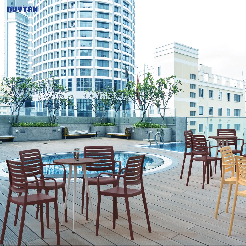 Ghế Nhựa Duy Tân LINE CAO CẤP ,Chịu Tải 150kg - Plaxury Duy Tân Đậm Chất Châu Âu