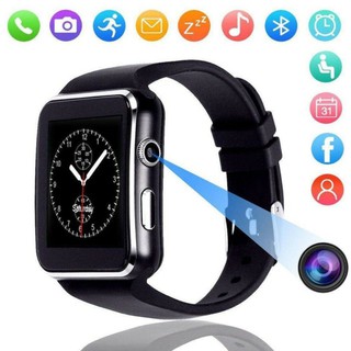 Đồng hồ thông minh màn hình cong x6 cao cấp nghe gọi màn hình cảm ứng mới