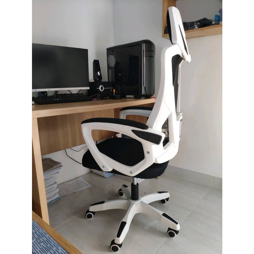 Ghế Xoay Văn Phòng Công Thái Học,  Với Chế Độ Ngả Lưng Gác Chân Siêu tiện ích, Tựa đầu 3D.