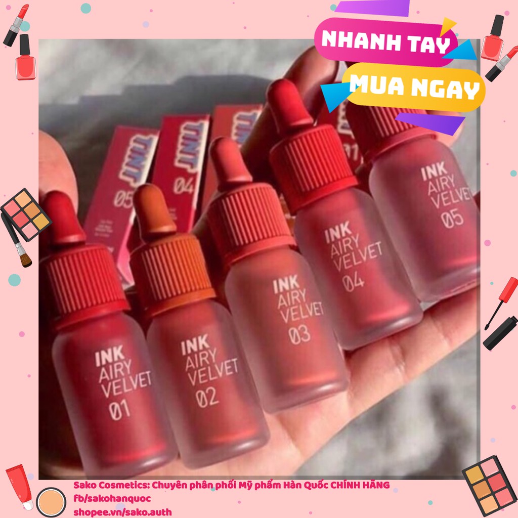 Son Peripera Ink Airy Velvet Lip Tint Mới | BigBuy360 - bigbuy360.vn