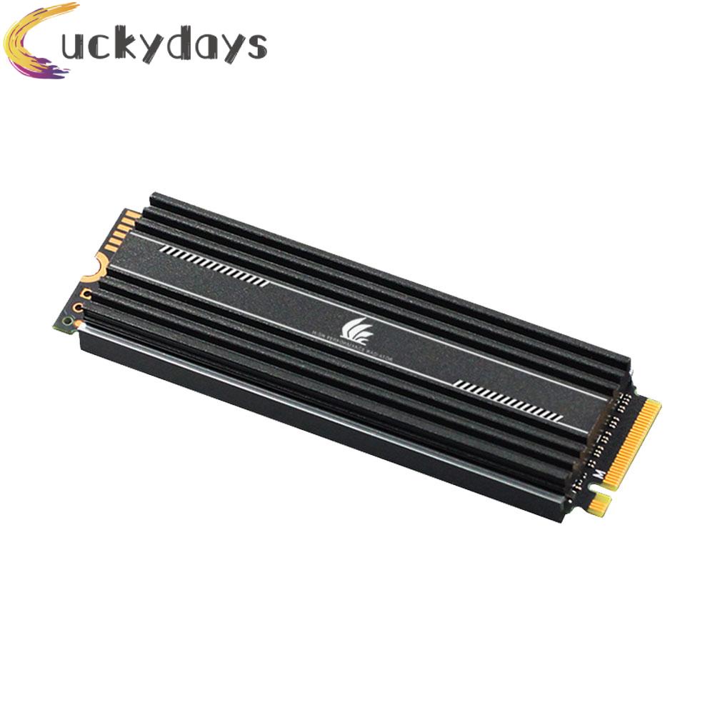 LUCKYDAYS M.2 SSD Heatsink Cooler M2 2280 Solid State Hard Disk Radiator Thermal Pad