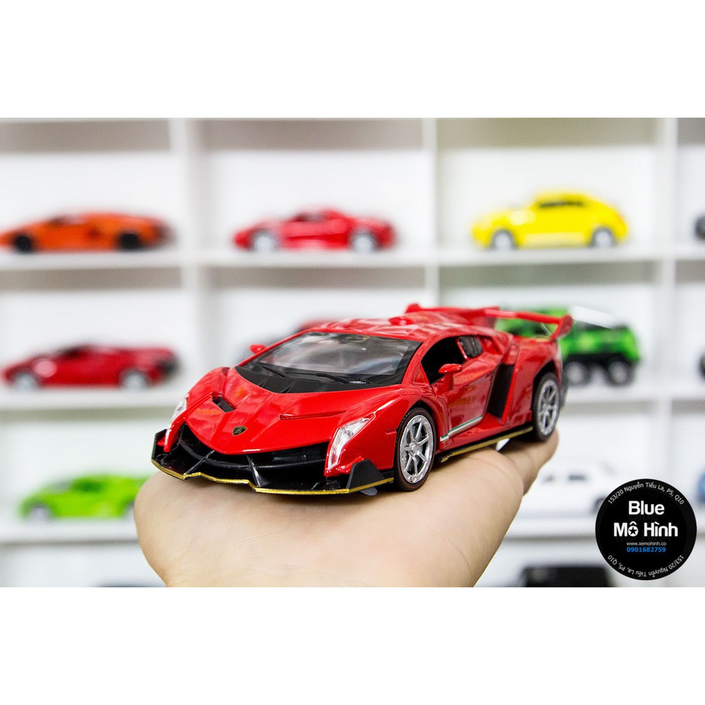 Blue mô hình | Xe mô hình Lambo Veneno tỷ lệ 1:32