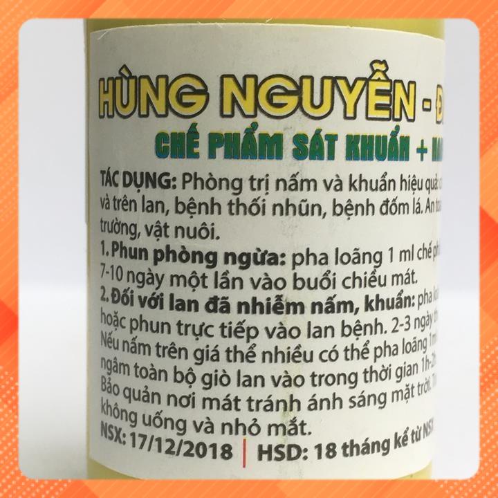 CHẾ PHẨM SÁT KHUẨN + NANO BẠC (HÙNG NGUYỄN-ĐÀ LẠT)