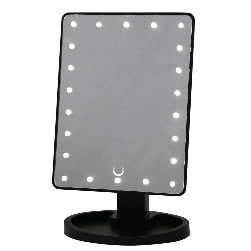 22 LED Touch Screen Makeup Mirror Tabletop Cosmetic Vanity light up Mirror