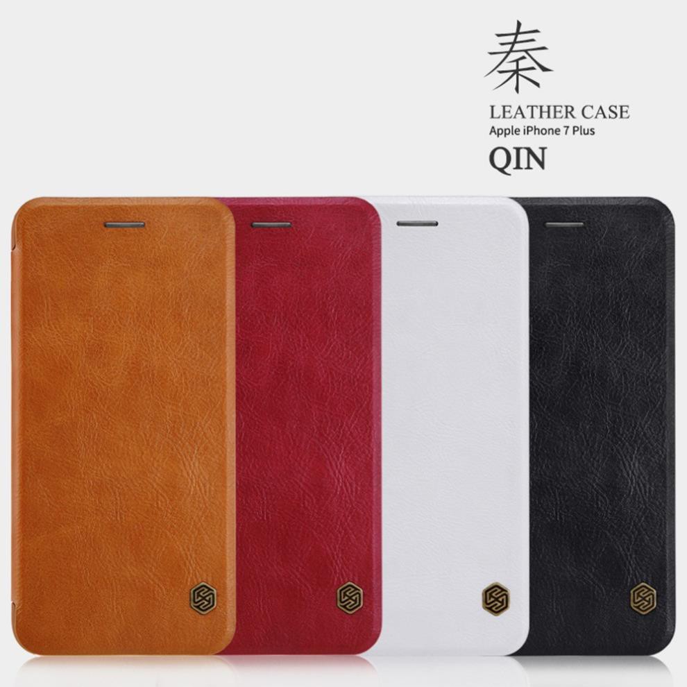 [BH 1 Đổi 1] Bao da iPhone 7 Plus / iPhone 8 Plus chính hãng Nillkin QIN