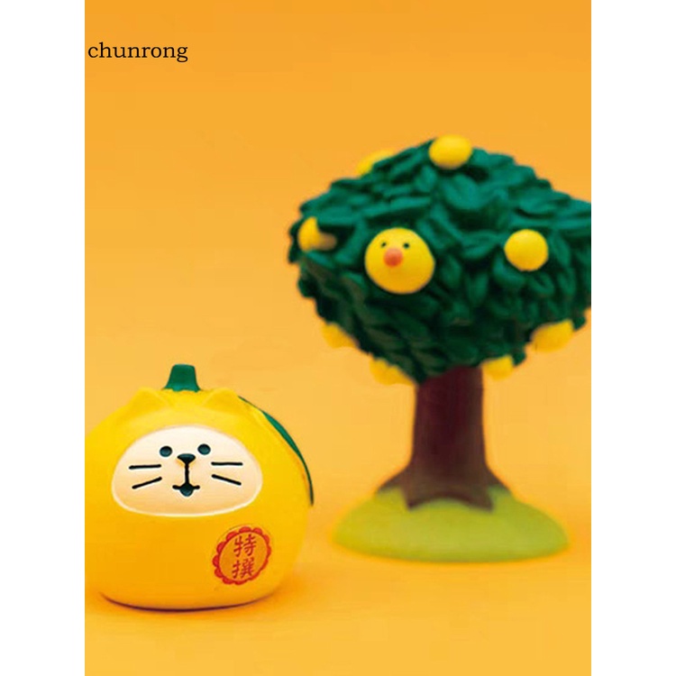 Chú mèo resin mini dùng trang trí phong cách Nhật