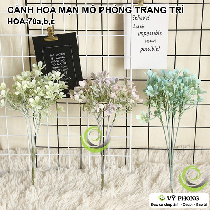 CÀNH HOA MẬN DECOR TRANG TRÍ ĐẠO CỤ CHỤP ẢNH SẢN PHẨM INS HOA-70