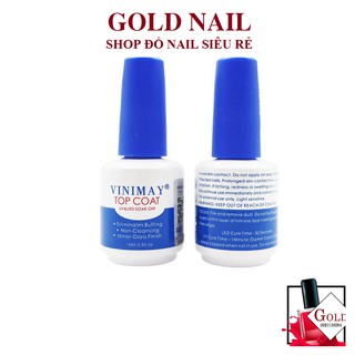 Top coat bóng Vinimay chính hãng chai 15ml