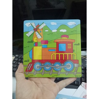 combo 4 tranh ghép 9 mảnh