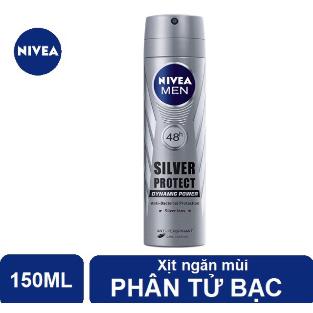 [HOT] XỊT NGĂN MÙI NIVEA MEN 150ML CÁC LOẠI.