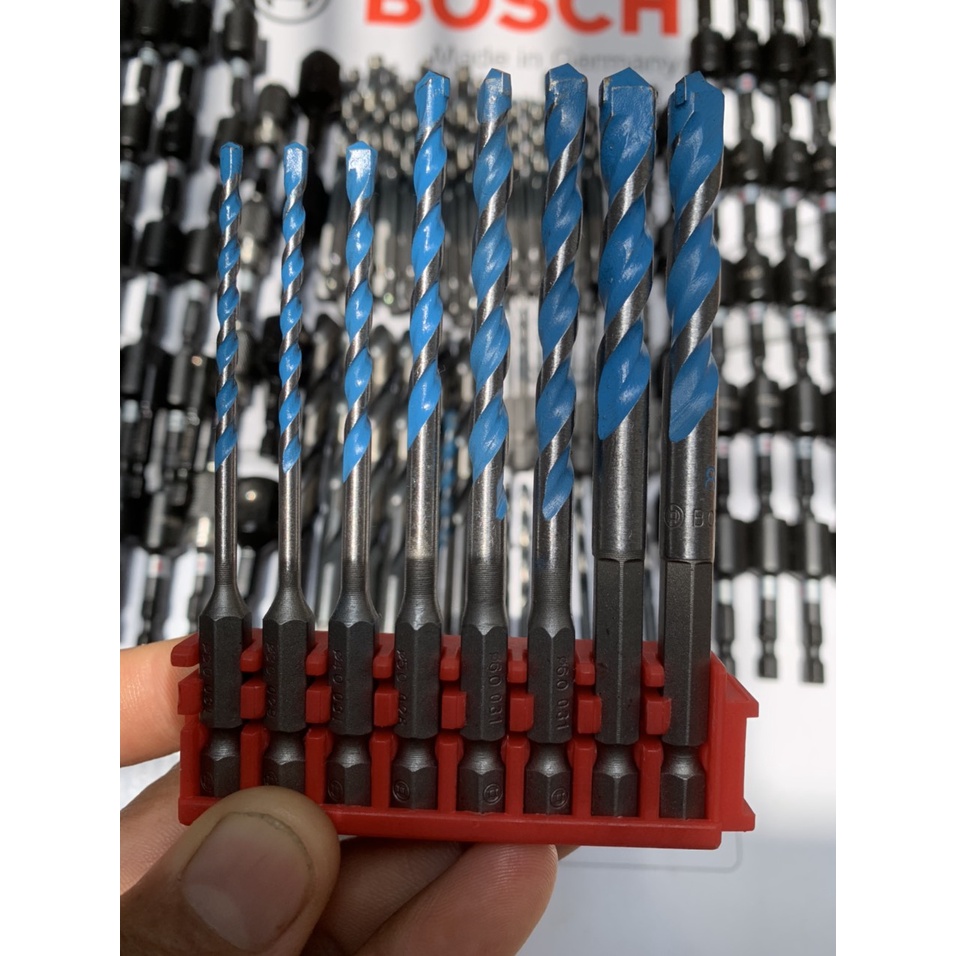 Mũi khoan tường Bosch , mũi khoan bê tông Bosch , mũi khoan gạch men Bosch chuôi lục giác