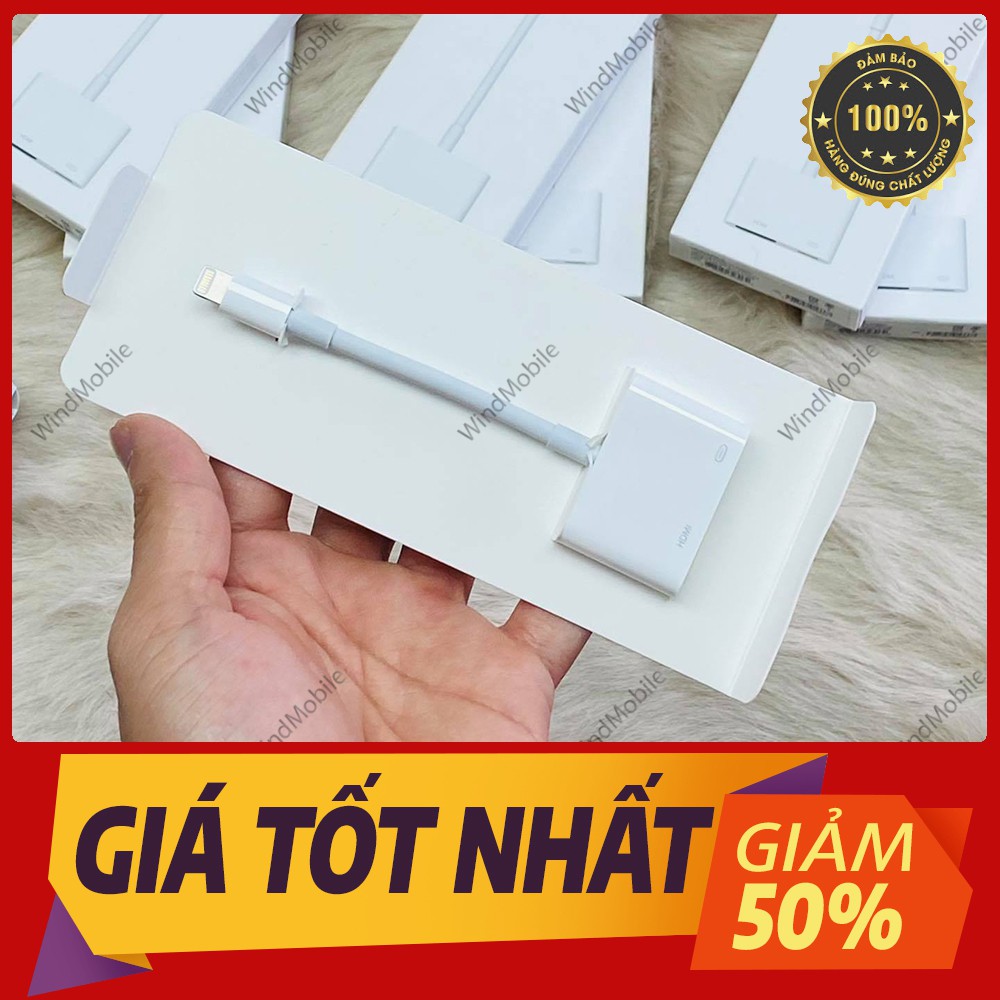 [CHÍNH Hãng Apple] Cáp chuyển Apple Lightning to HDMI