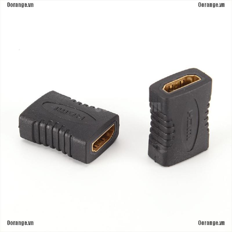 MT Hot Sale 2PCS HDMI Female to Female Coupler Extender Adapter Connector F/F for HDTV HD BH