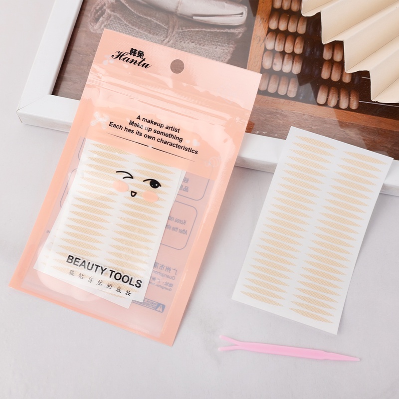 Set 120 Miếng Dán Tạo Mắt Hai Mí Tự Dính Dạng Lưới Chống Thấm Nước