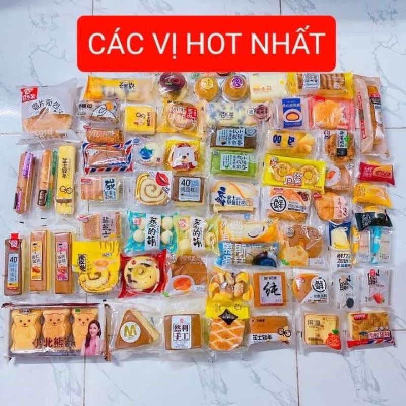 Bánh mix vị đài loan 1kg nội địa không trùng vị các loại PHULA