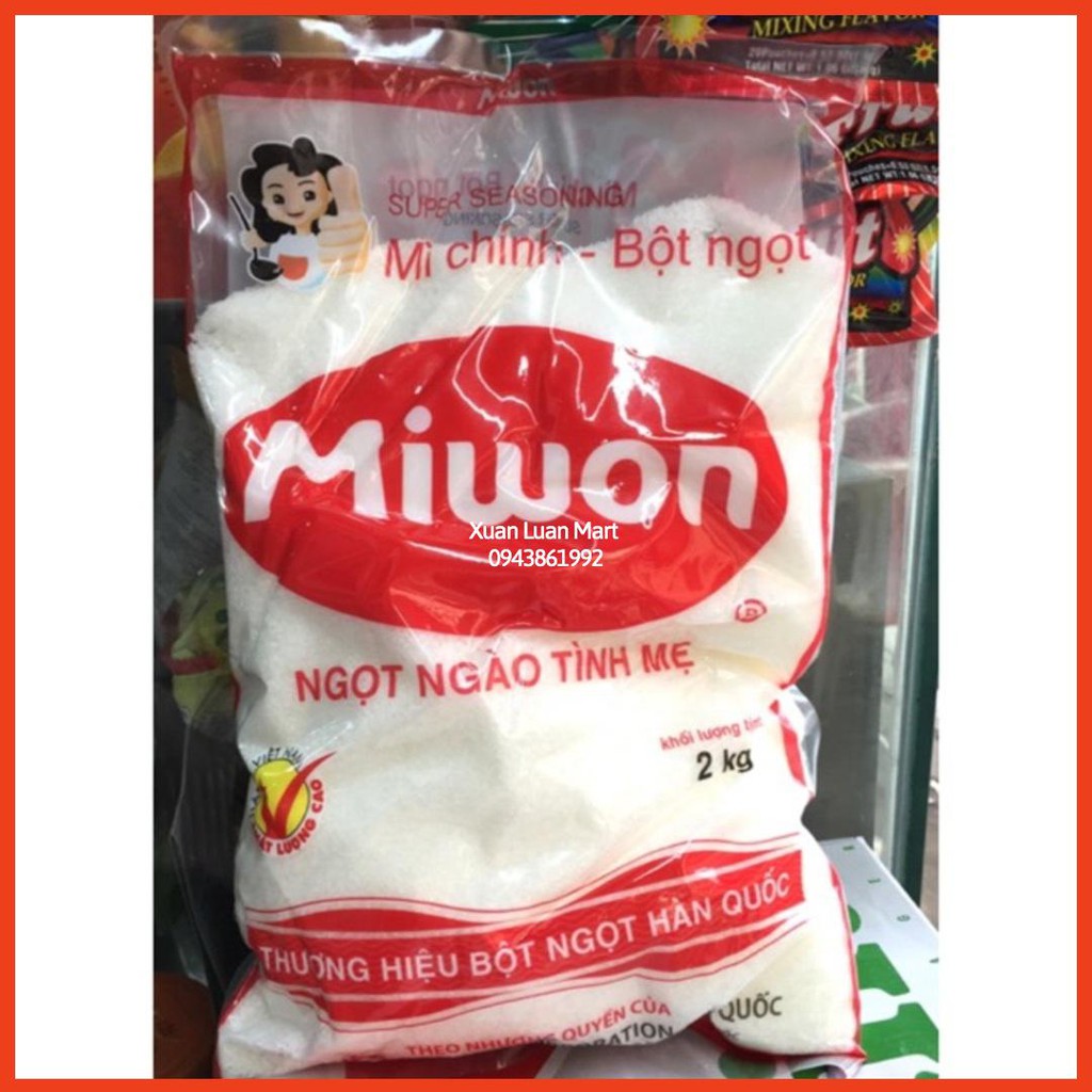 Bịch Mì Chính/Bột Ngọt Miwon 2kg